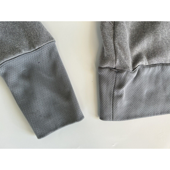 Under Armour Womens Gray Size Small Cowl Neck Semi Fitted Hooded Sweatshirt Gold - Picture 8 of 8